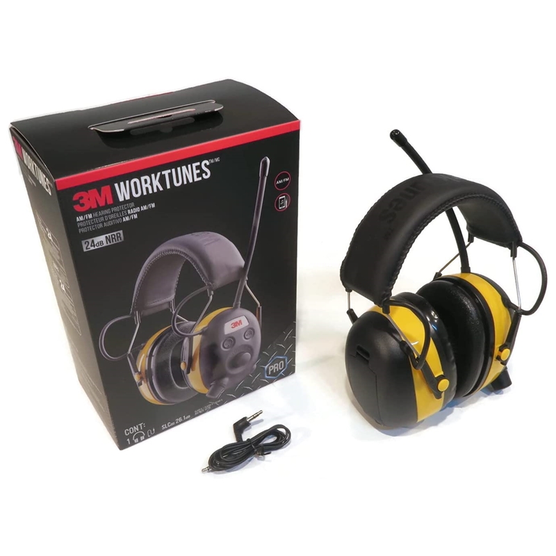 3M Peltor Worktunes AM/FM Digital Headphones